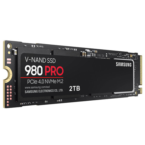 [무료배송][삼성전자] 공식인증 980 PRO series MZ-V8P 2TB M.2 NVMe 내장하드 초고속 SSD