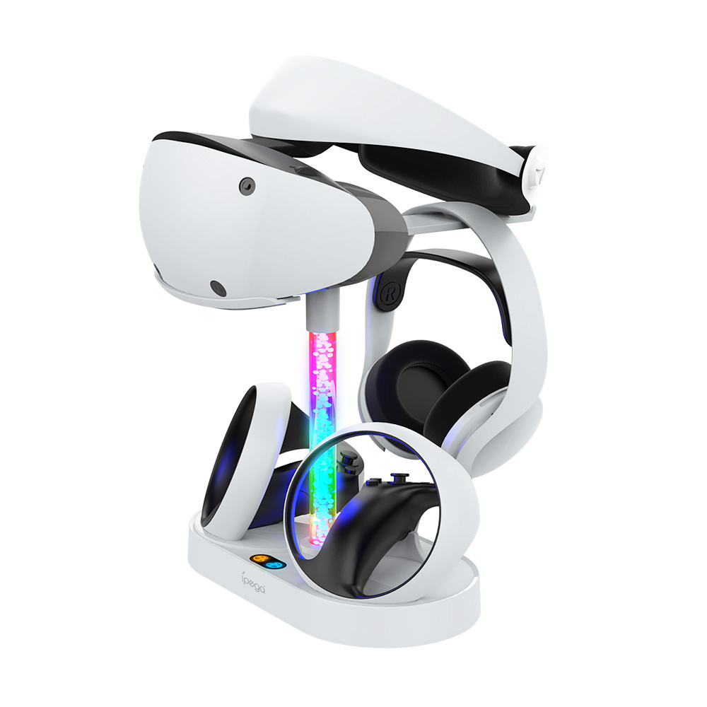 PS5 VR2 LED 충전거치대 LED무드등 거치대 컨트롤러 듀얼차저 VR거치 / 아이페가