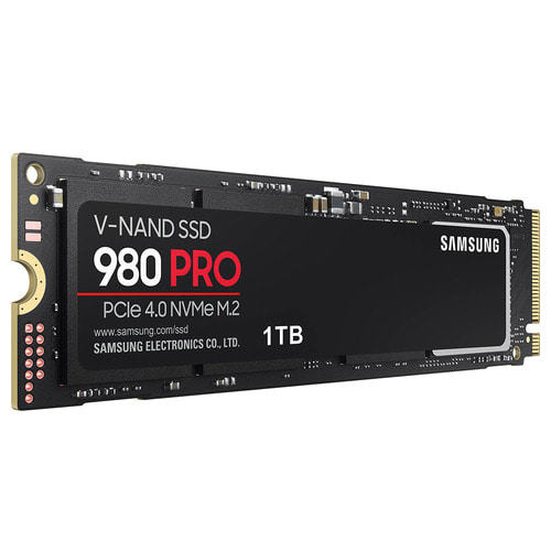 [무료배송][삼성전자] 공식인증 980 PRO series MZ-V8P 1TB M.2 NVMe 내장하드 초고속 SSD